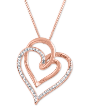 image of Diamond Intertwining Hearts 18