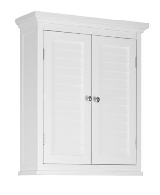 Elegant Home Fashions - Slone Wall Cabinet 2 Shutter Doors