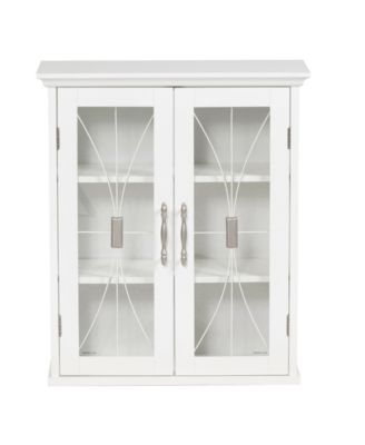 Elegant Home Fashions - Delaney Wall Cabinet with 2 Doors