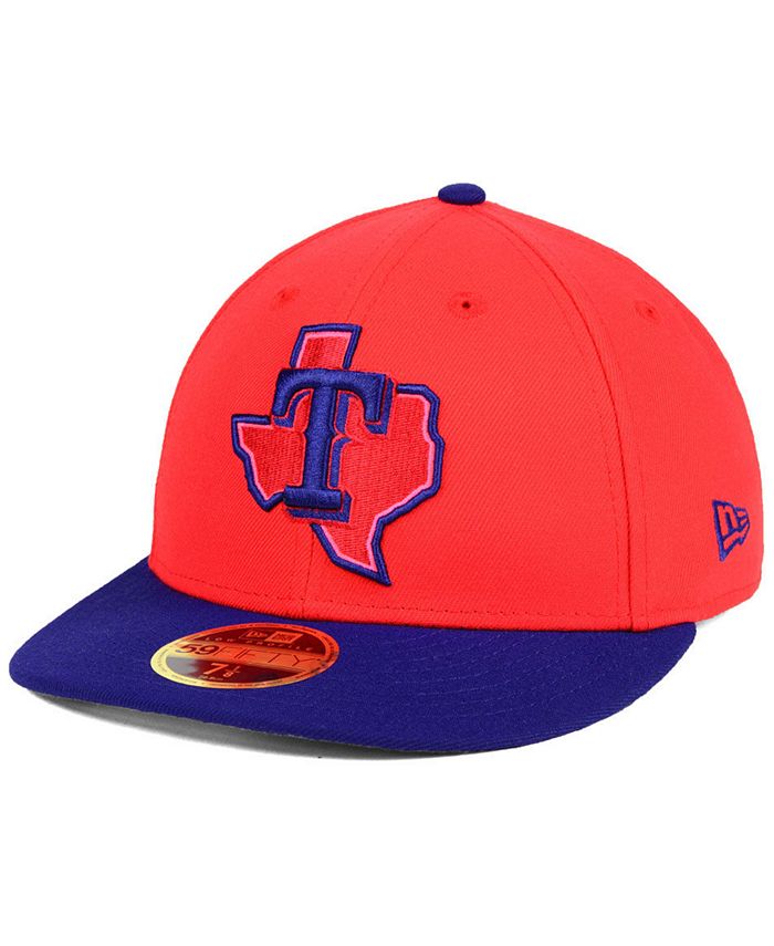 New Era Texas Rangers Authentic Collection 59FIFTY-FITTED Cap - Macy's