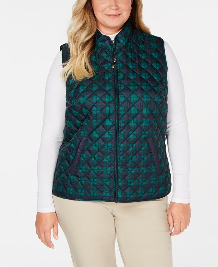 Karen scott outlet puffer vest