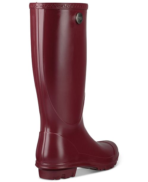 ugg women's shelby matte rain boots