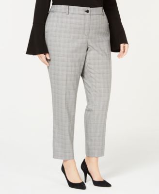 michael kors plaid pants