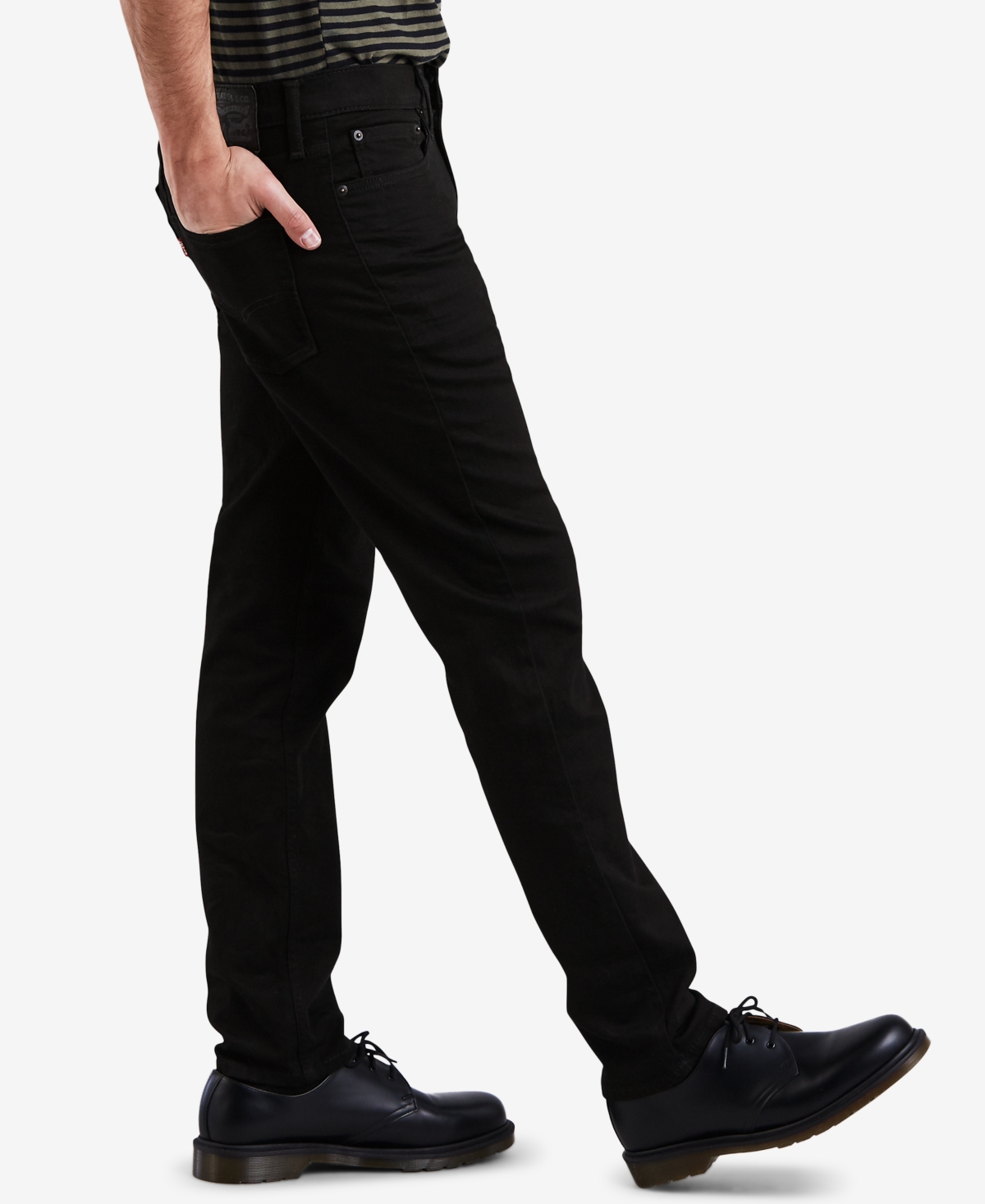 Levi's Men's 511 Flex Slim Fit Jeans In Black 3d Washed
