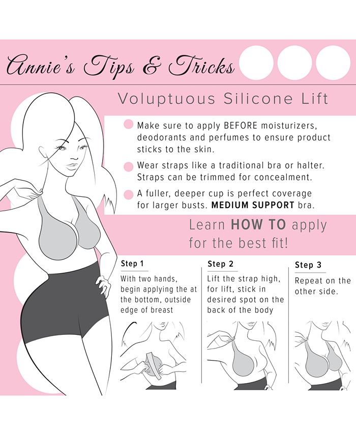 Fashion Forms Voluptuous Silicone Lift Bra MC541 Macy's