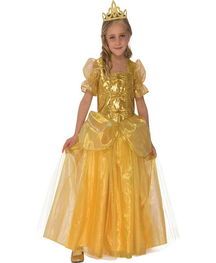 BuySeasons Golden Princess Girls Costume - Macy's