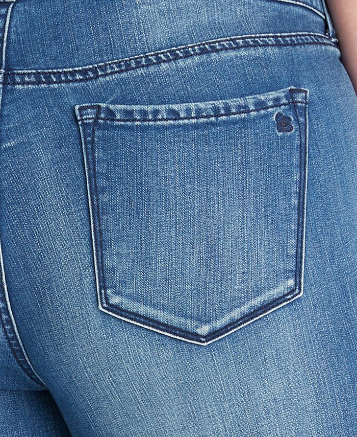 Jessica Simpson Trendy Plus Size Lace-Up Skinny Jeans - Macy's