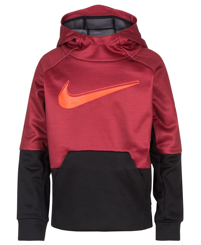 Nike Toddler Boys Therma GFX Colorblocked Hoodie - Macy's