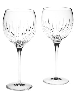 Reed & Barton Soho Crystal Balloon Wine Glasses (Set of 2)