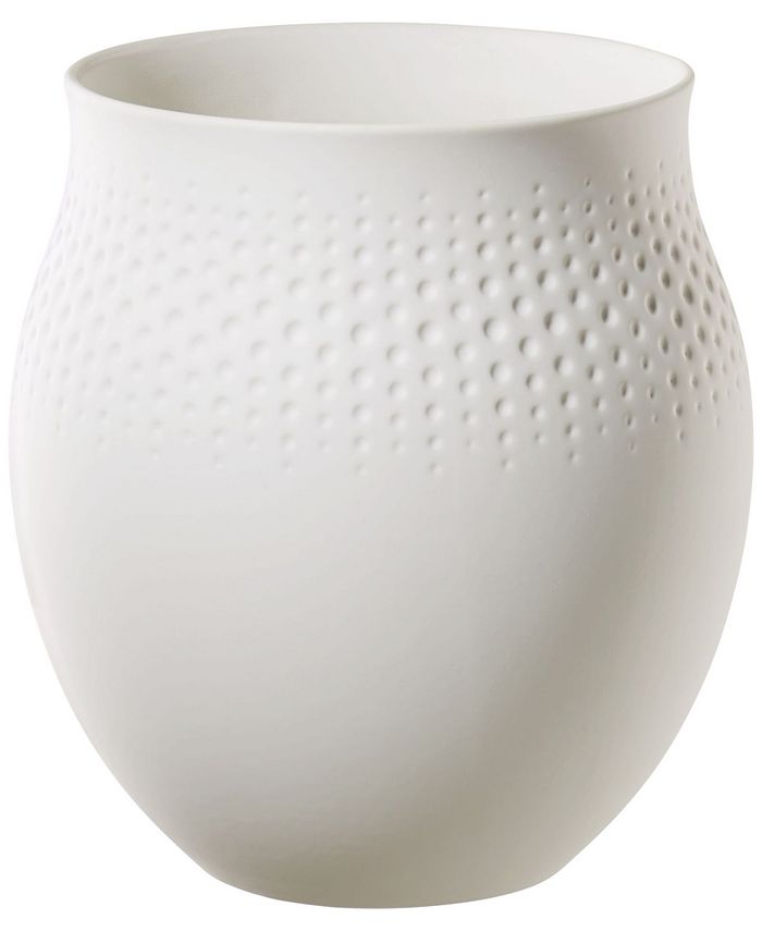 villeroy and boch white vase