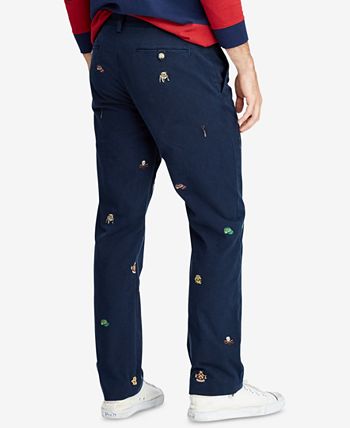 Ralph lauren top embroidered chinos