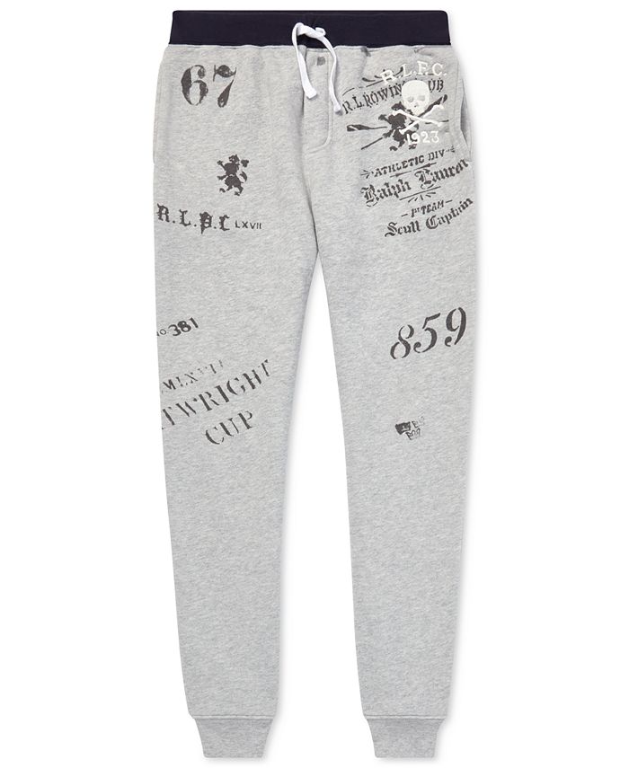 Polo Ralph Lauren Men's Grey Vintage Fleece Sweatpants