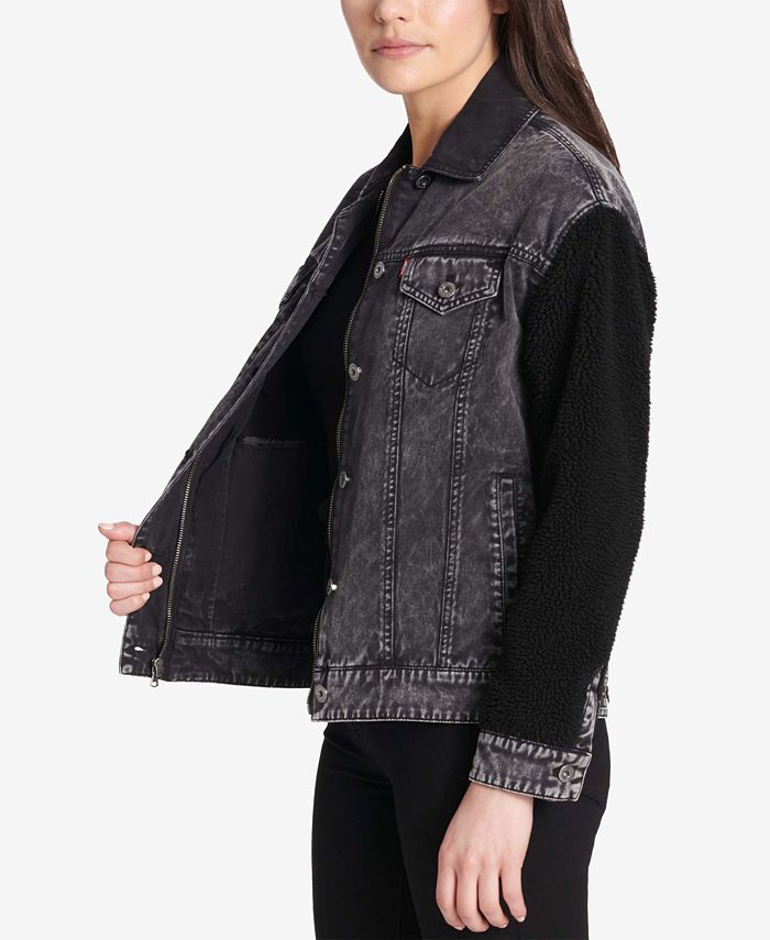 Levi's MixedMedia Trucker Jacket Macy's