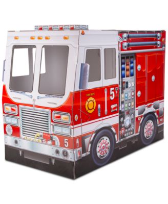 Melissa And Doug Melissa & Doug Fire Truck Indoor Playhouse - Macy's