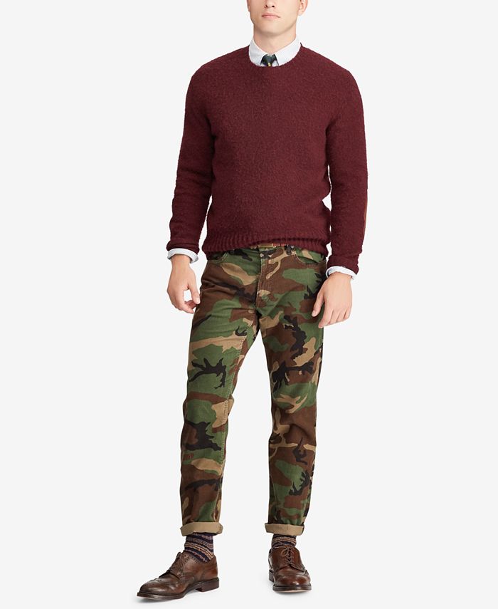 Polo Ralph Lauren Men's Prospect Straight Stretch Camo Corduroy Pants ...