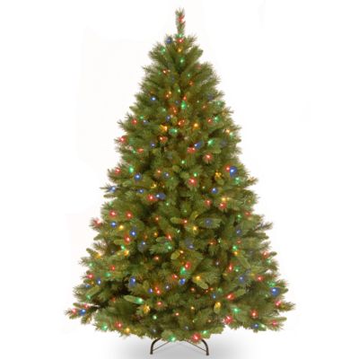 National Tree Company - National Tree 7 .5' Winchester Pine Hinged Tree with 500 Multi Lights