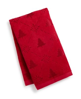Martha Stewart Collection - Snow Tree Cotton Hand Towel