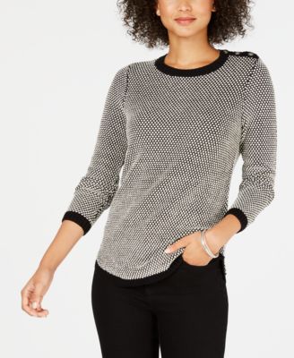 macys crew neck sweater