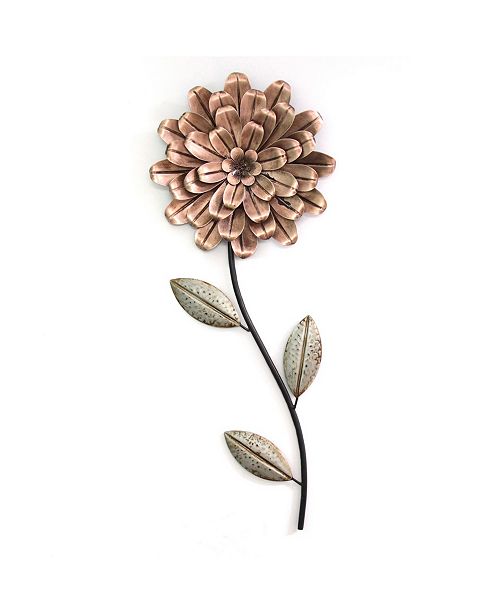 Stratton Home Decor Stratton Home Decor Romantic Flower Stem Wall