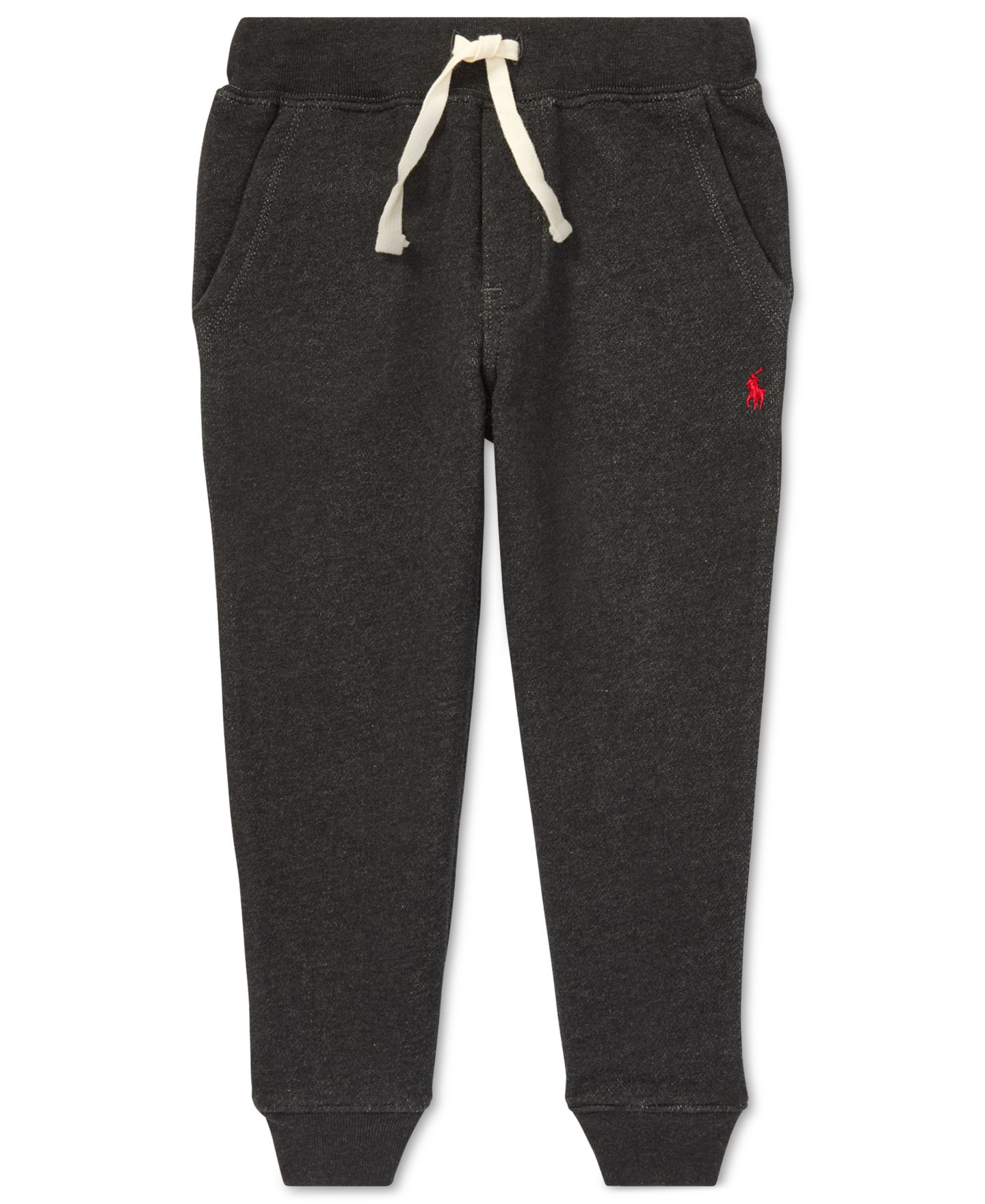 Брюки Polo Ralph Lauren Cotton Fleece Joggers для мальчиков, цвет: Меланжевый — фото 1