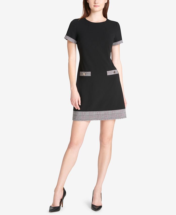 Tommy hilfiger houndstooth dress store