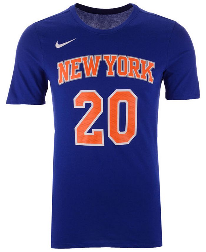 Nike Men's Kevin Knox New York Knicks Icon Player T-Shirt - Macy's