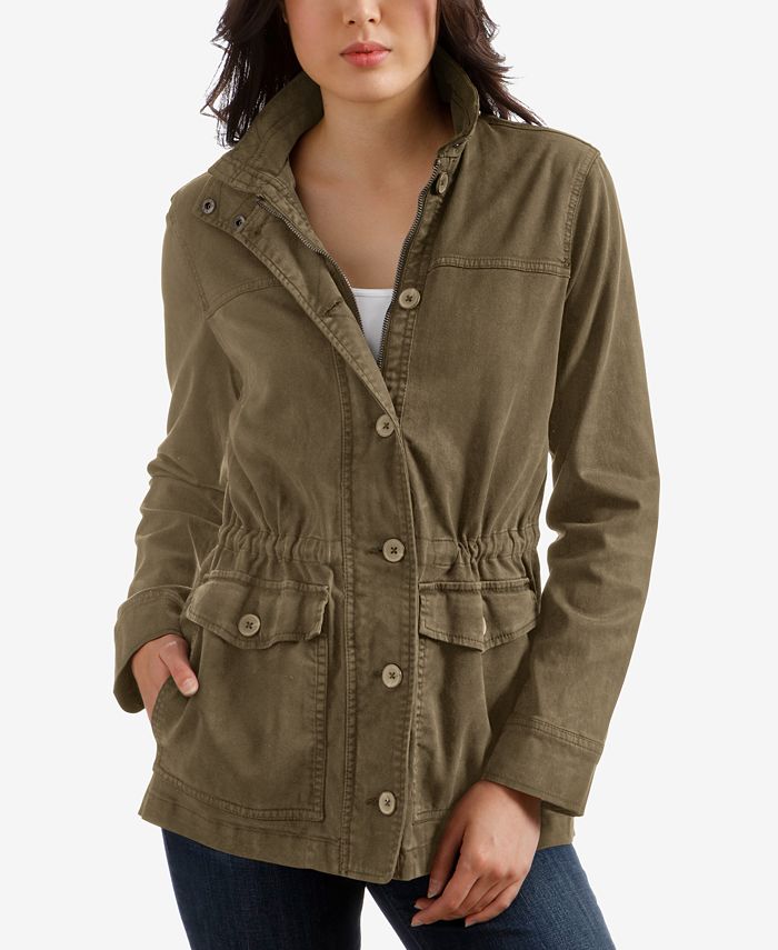 Lucky Brand, Jackets & Coats, Lucky Brand Anorak Green Army Jacket M