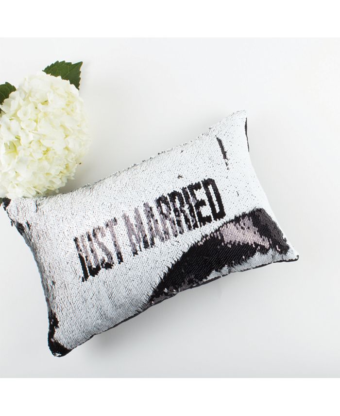 Two sided sequin pillow discount