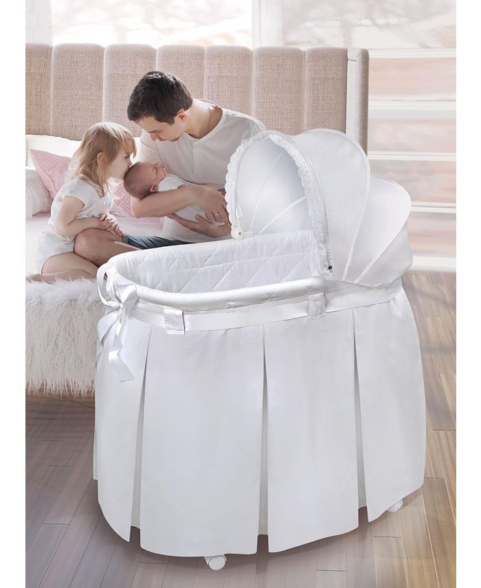 Badger basket wishes oval bassinet full length skirt Clearance