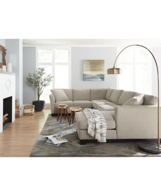 Elliot II 108" Fabric 2-Pc. Apartment Sectional Sofa, Created for Macy's