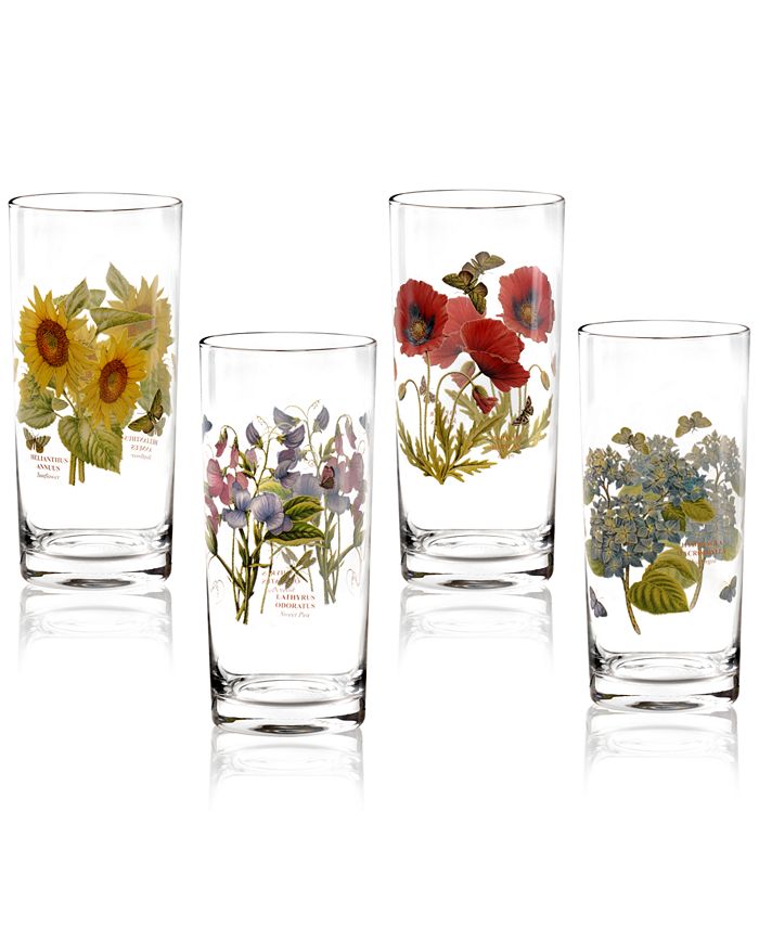 Portmeirion - Botanic Garden Highball Glasses, Set of 4