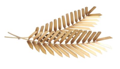 Artisan House - Artisan Golden Palms Wall Art, Quick Ship