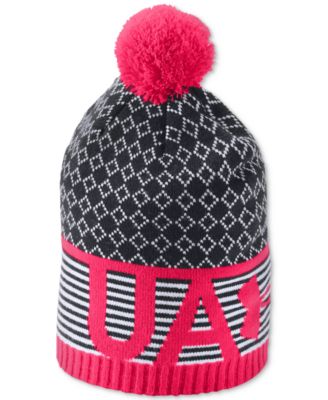 girls under armour beanie