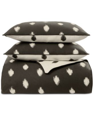 Lucky Brand CLOSEOUT! Ikat Dot 3-Pc. Full/Queen Comforter Set, Created for Macy's