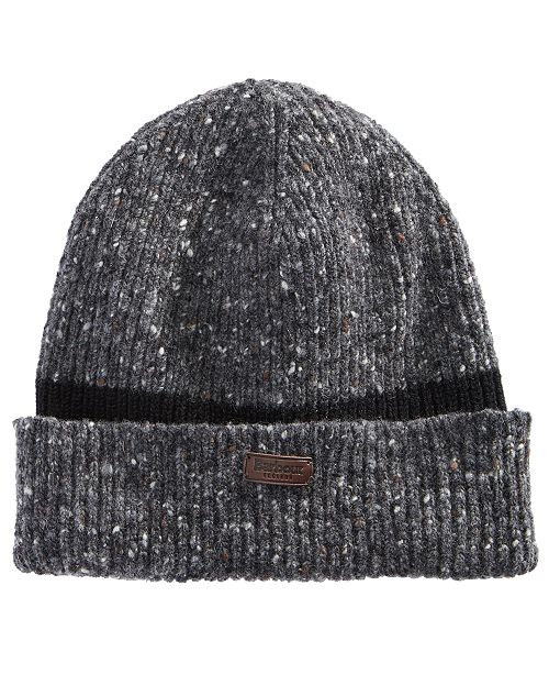 Barbour Men's Donegal Wool Beanie & Reviews Hats, Gloves & Scarves