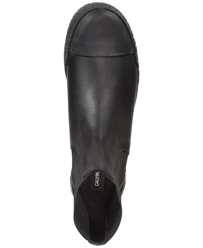 Calvin Klein Men's Brando Nappa Chelsea Boots - Macy's