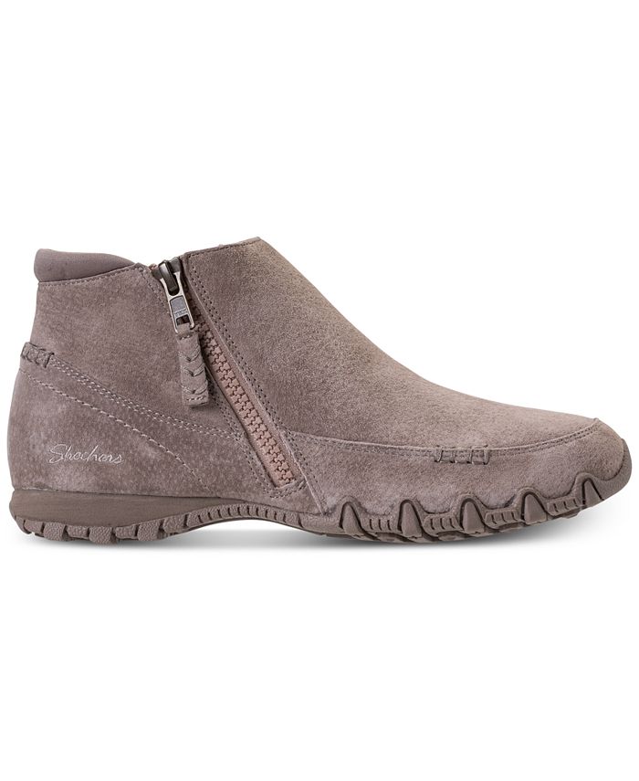 Skechers Women's Relaxed Fit Bikers Zippiest Booties from Finish