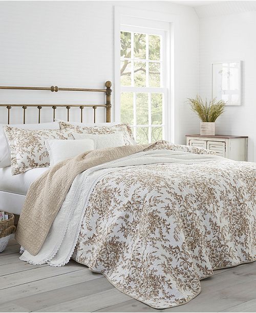 Laura Ashley King Bedford Quilt Set Reviews Quilts