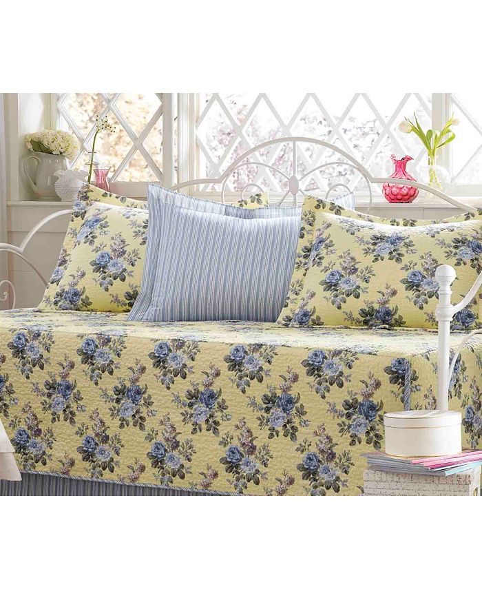 Laura Ashley Linley Yellow Daybed Set & Reviews Quilts & Bedspreads