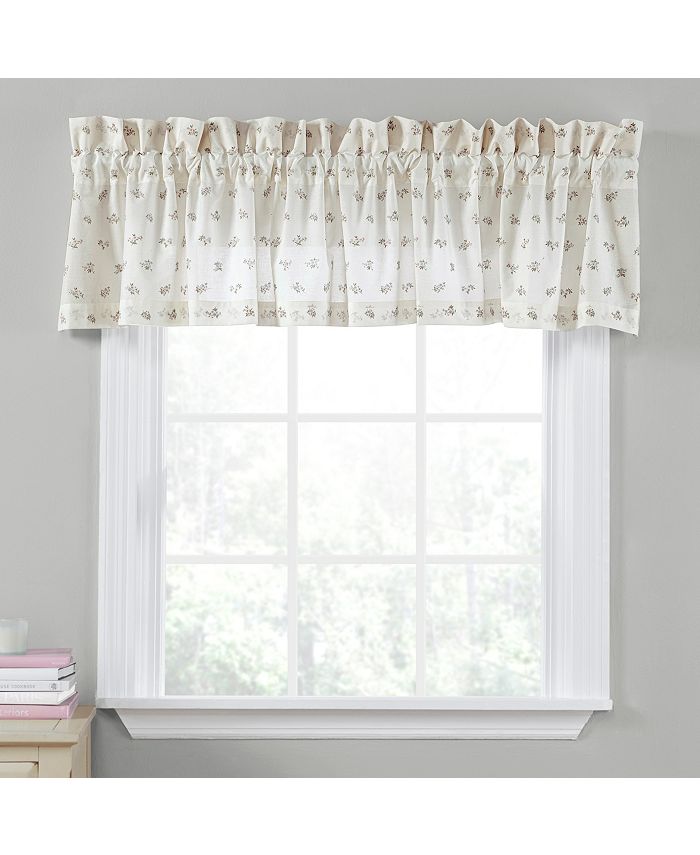 Laura Ashley Harper Green Window Valance Reviews Window Treatments Blinds Macy S