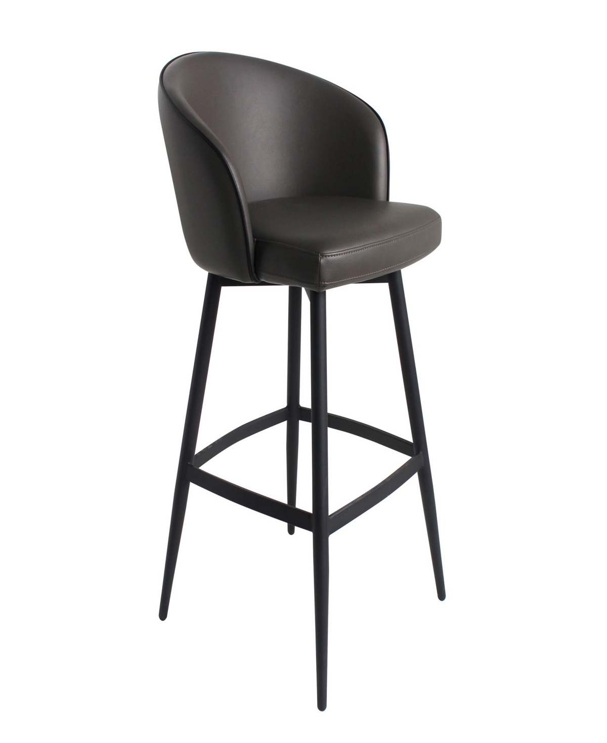 Moe's Home Collection Webber Counter Stool In - Charcoal
