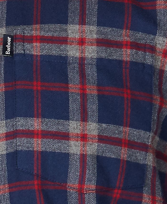 Barbour Men's Bacchus Plaid Shirt, A Sam Heughan Exclusive, Created for ...