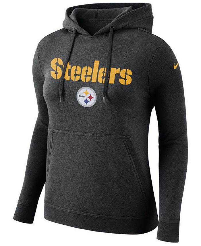 Nike Women's Pittsburgh Steelers Club Pullover Hoodie Macy's