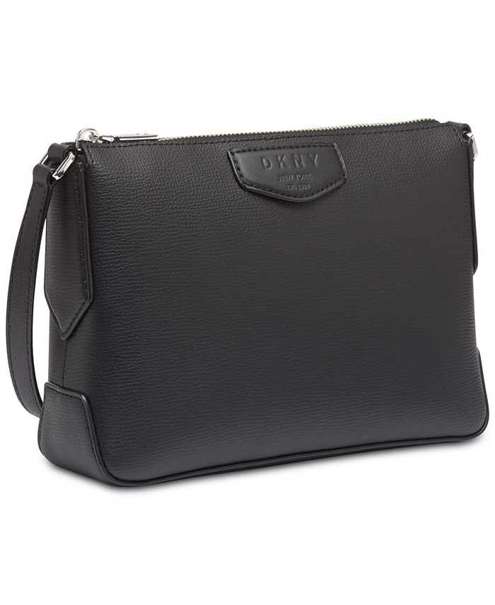 DKNY Sullivan Leather TopZip Crossbody, Created for Macy's Macy's