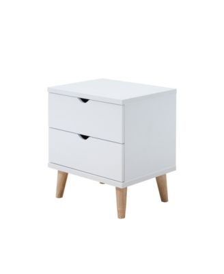 Massenburg II Modern 2-Drawer Nightstand