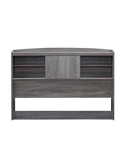 Martucci Modern Full Size Bookcase Headboard