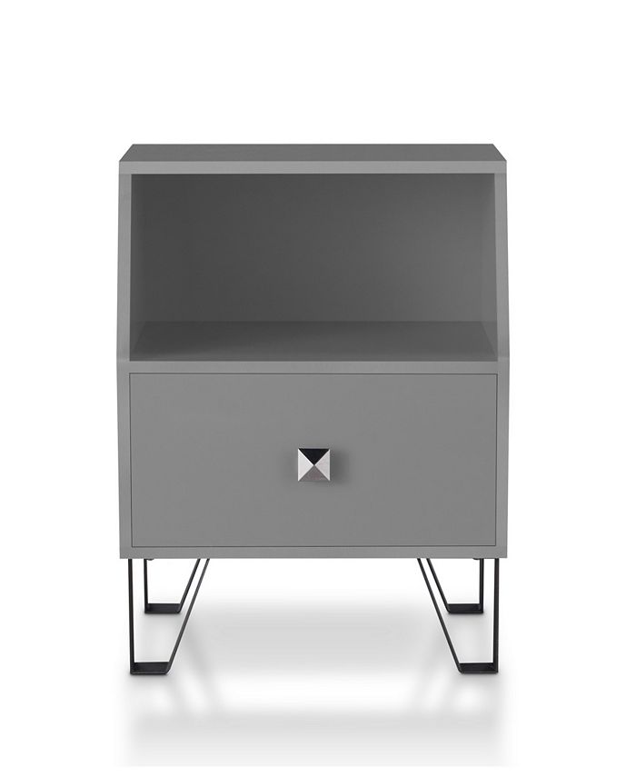 Furniture of America Jilah Modern Storage End Table Macy's