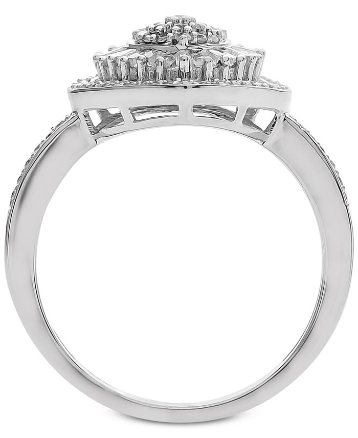 Macy's diamond heart ring on sale