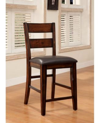 Arlen Dark Cherry Counter Stool (Set of 2)