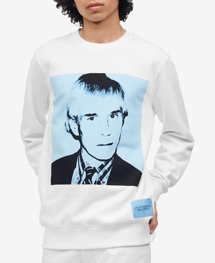 Calvin Klein Jeans Men's Warhol Graphic Sweatshirt & Reviews - Hoodies &  Sweatshirts - Men - Macy's